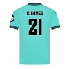 Herren Fußballbekleidung Wolves Rodrigo Gomes #21 Auswärtstrikot 2025-26 Kurzarm